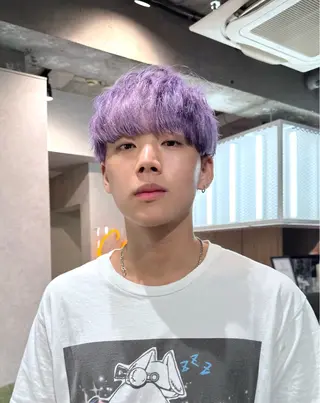 ショート カラー メンズ お洒落カジュアル🍃 まなとのヘアスタイル