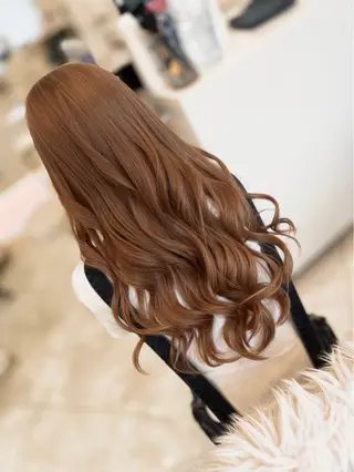 ロング カラー 高野 慧成のヘアスタイル