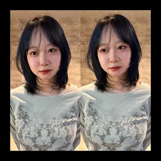 ミディアム カラー mai / linoah˚✧のヘアスタイル