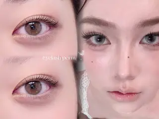 マツエク・マツパ 韓国風束感まつ毛🩵 Nozomiのマツエク・マツパデザイン