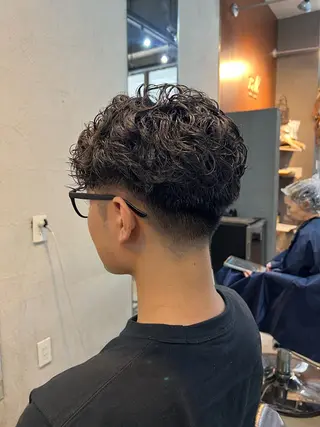 パーマ メンズ Men's NAM 八角のヘアスタイル