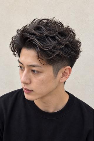 ショート パーマ メンズ すげさやか ✨メンズカットパーマのヘアスタイル