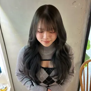 ロング nanami🏷🤎 ベージュのヘアスタイル