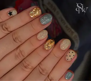 ネイル Spiky とうげ ふうかのネイルデザイン
