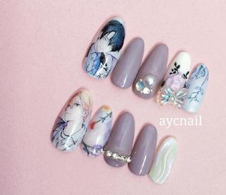 ネイル 推しネイル | 　aycnailのネイルデザイン
