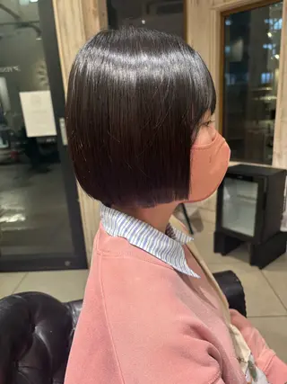 ショート パーマ 松井 悠希のヘアスタイル