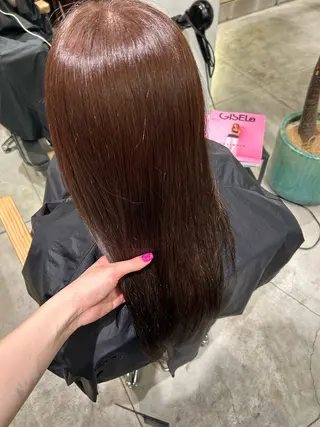 ロング カラー 結衣/ 無料カットモデル🎀のヘアスタイル