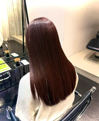 カラー 水谷 華子のヘアスタイル
