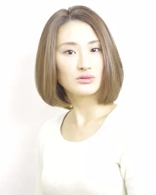ミディアム 富岡 俊行のヘアスタイル