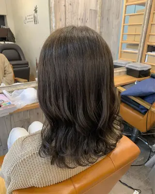 セミロング LoRE hair 四条河原町 西尾友里のヘアスタイル