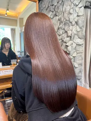 ロング カラー 西本 忠洋のヘアスタイル
