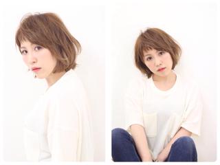 ショート 岸川 恭子のヘアスタイル