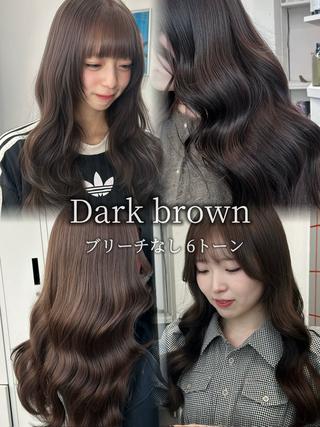ロング カラー 💍モテる艶髪 透明感カラー💖のヘアスタイル