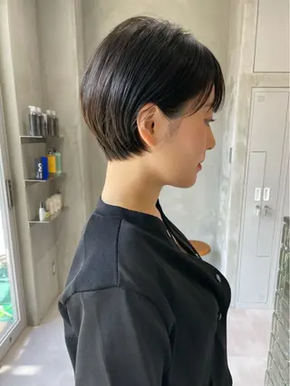 ショート カラー 華 /ショート/ボブのヘアスタイル