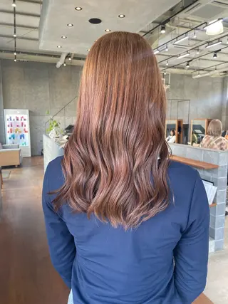 ロング カラー 🍋髪質改善× 透明感カラー ジュリのヘアスタイル