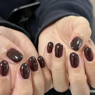 ネイル ネイル💕& まつ毛パーマのネイルデザイン