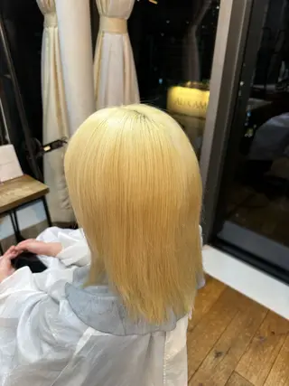 ミディアム カラー 🐋湊 ゆうき 🫧のヘアスタイル