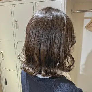 ミディアム 美髪/透明感カラー reikoのヘアスタイル