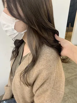 ロング カラー 🌛ダブルカラー 🌜SAYAKAのヘアスタイル