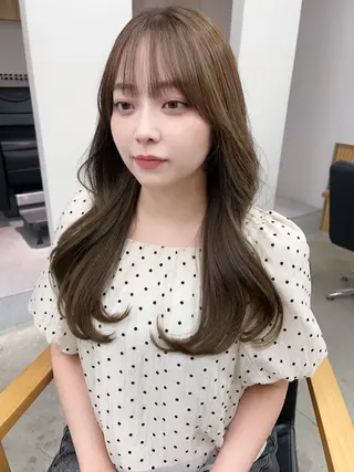 ロング vince. moekoのヘアスタイル