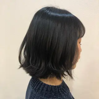 ミディアム カラー ヘアアレンジ リリー /Men's/パーマのヘアスタイル