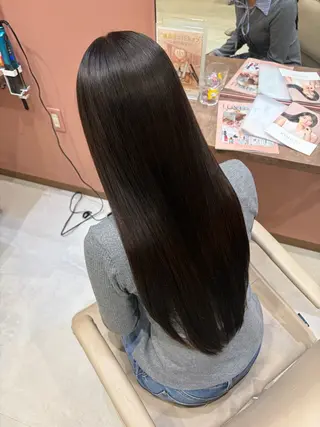 ロング パーマ 鍋島 平のヘアスタイル