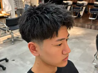 ショート メンズ 🔥フェードカット/ パーマ特化🔥/森のヘアスタイル