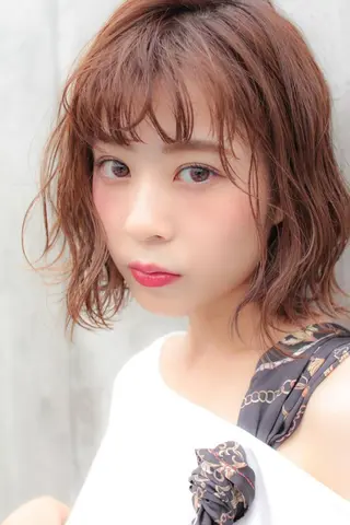 カラー パーマ Ash 店長 山下達也のヘアスタイル