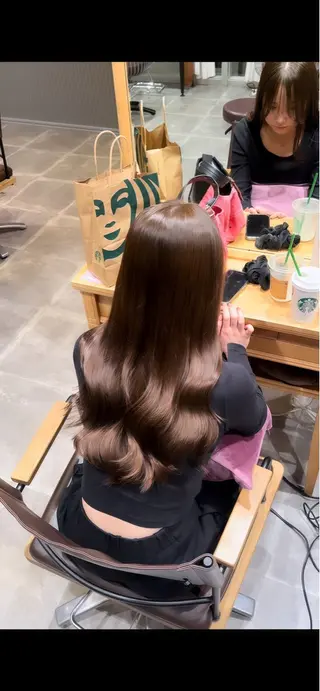 ロング 橋本 倫生のヘアスタイル