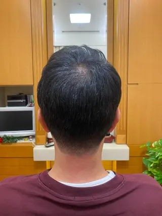 ショート カラー メンズ 森　敦生👑 メンズカット＆パーマのヘアスタイル
