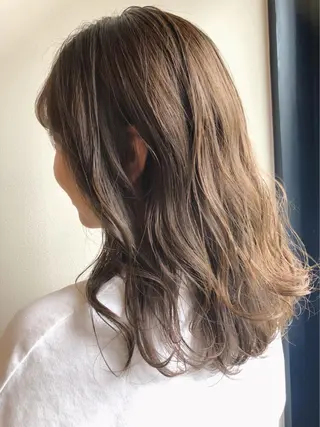 セミロング peige 斉藤✨大人ヘアー✨のヘアスタイル