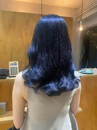 カラー パーマ 🎗️【ヘアセット 美眉】吉川玲🎗️のヘアスタイル