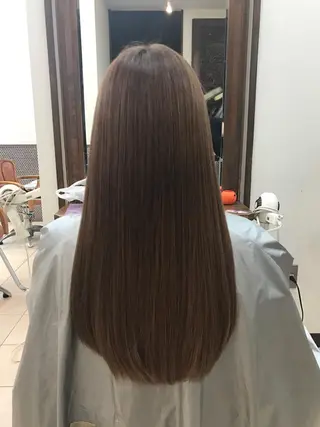 ロング 竹内 結希のヘアスタイル