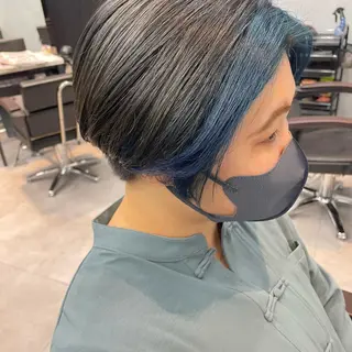 ショート 🫧艶髪/ブリーチ 🐳honami🫧のヘアスタイル