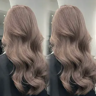 ロング 🎀miu/ブリーチ /ミルクティー💞のヘアスタイル