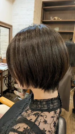 ショート カットモデル無料🪄 KIKUCHIのヘアスタイル