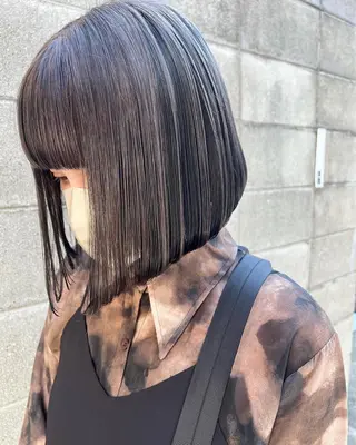 ショート スダユーヤ 💫推しカラーウルフのヘアスタイル