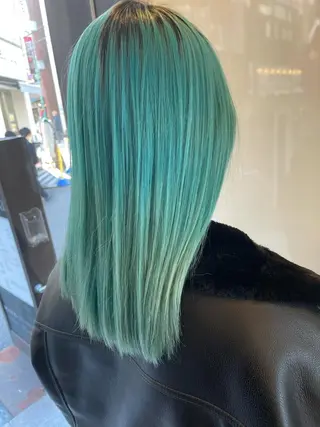 ショート カラー 美髪形成!色素改善! 秋田 和輝のヘアスタイル