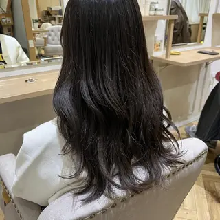 セミロング 韓国ヘア&ショート ボブ💜桑原のヘアスタイル