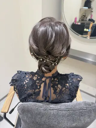 ヘアアレンジ 推し活・参列ヘア🎀 札幌ヘアセット専門のヘアスタイル