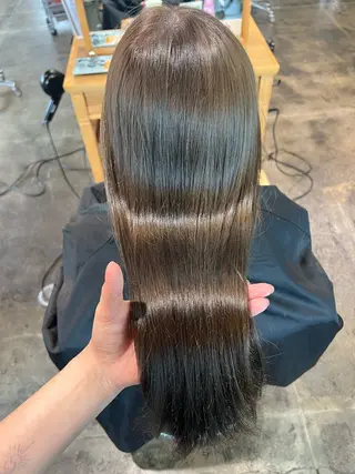 ロング カラー くまざき なな /パーマモデル募集中のヘアスタイル