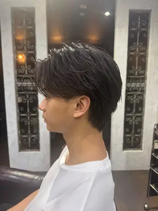 ミディアム パーマ メンズ 🌀メンズパーマ特化 masato🌀のヘアスタイル