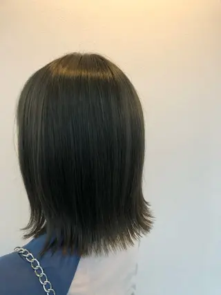 ミディアム 平山 正樹のヘアスタイル