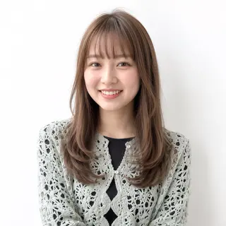 ロング カラー 銀座/モテ🤍垢抜け レイヤー/ナナコのヘアスタイル