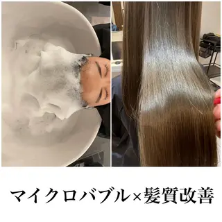 ロング カラー 上條 航平のヘアスタイル