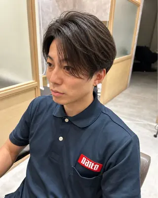 ショート メンズ 久木原 ゆりのヘアスタイル