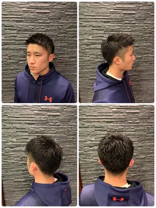ショート メンズ 高橋 大輔のヘアスタイル