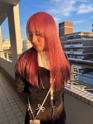 ロング カラー IROW/イロウ天神 大名店 yamaのヘアスタイル