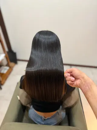 ロング 出水 裕大のヘアスタイル