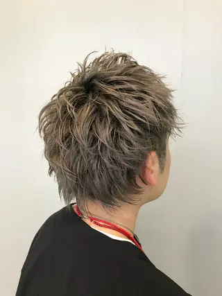 ショート カラー メンズ 山下 亮輔のヘアスタイル